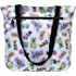 Disney Zipper Tote Travel Bag Mickey Minnie Donald Daisy Goofy Pluto Print