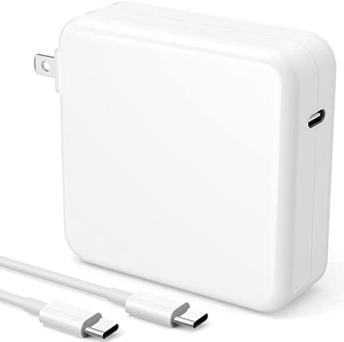 Mac Book Pro Charger - 96W USB C Charger Power Adapter Compatible with MacBook Pro 16, 15, 14, 13 Inch, MacBook Air 13 Inch, iPad Pro 2021/2020/2019/2018 and All USB C Device, 6.6ft USB C to C Cable