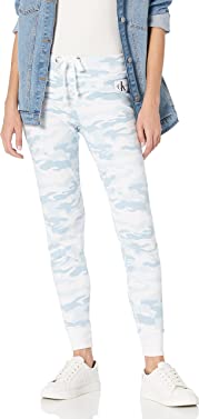 Calvin Klein Women's Camo Rib Trim Jogger