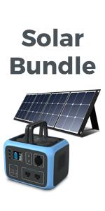 BLUETTI AC50s bundle with solar panel