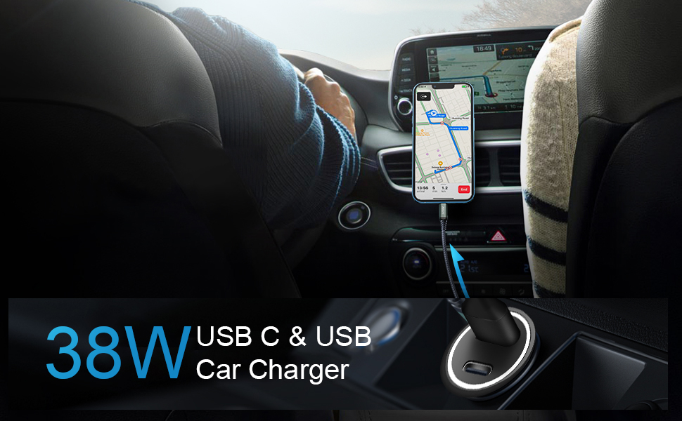 car charger usb c 