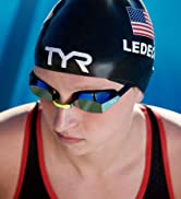 TYR, TYR sport, latex swim cap, swim goggles, adult latex swim cap, swimming, triathlon swim