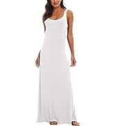 Urban CoCo Women''s Solid Sleeveless Tank Top Maxi Dress