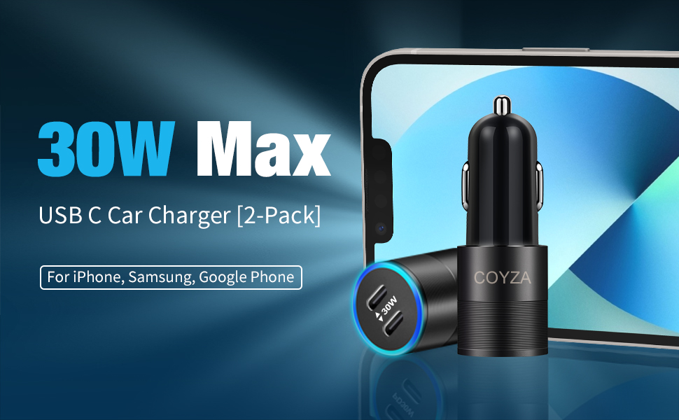 USB C car charger