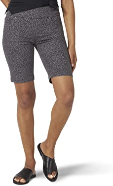 Lee Women's Sculpting Slim Fit Pull on 10" Bermuda Short