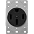 ENERLITES 50 Amp Range Receptacle Outlet for RV and Electric Vehicles, NEMA 14-50R, 3-Pole, 4 Wire (8, 6, 4 AWG Copper Only),