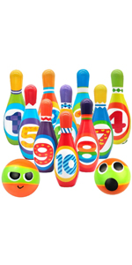 kids bowling set