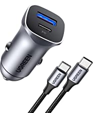 usb c car charger 30w