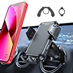 Air Vent Phone Holder for Car, Universal Car Phone Holder Mount, Auto Cell Phone Car Mount with Clip Hook for All iPhone and Android Smartphones