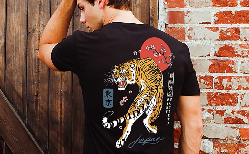 tiger blossom short sleeve