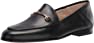 Sam Edelman Women's Loraine Loafer, Black Leather, 8 Wide