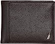 Nautica Classic J-Class Leather Bifold Wallet