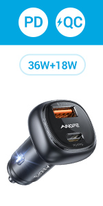 54W car charger