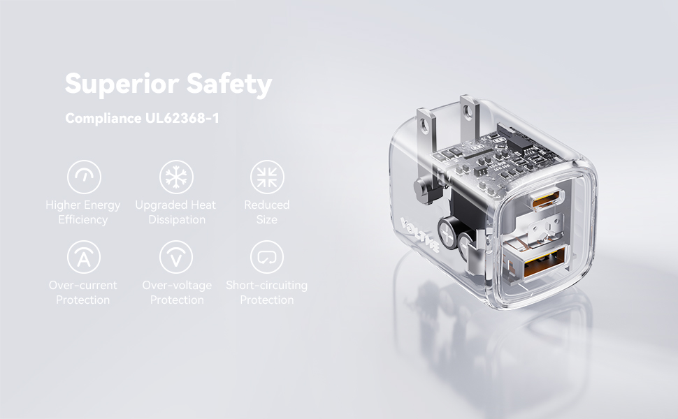 VOLTME Charger - Superior Safety