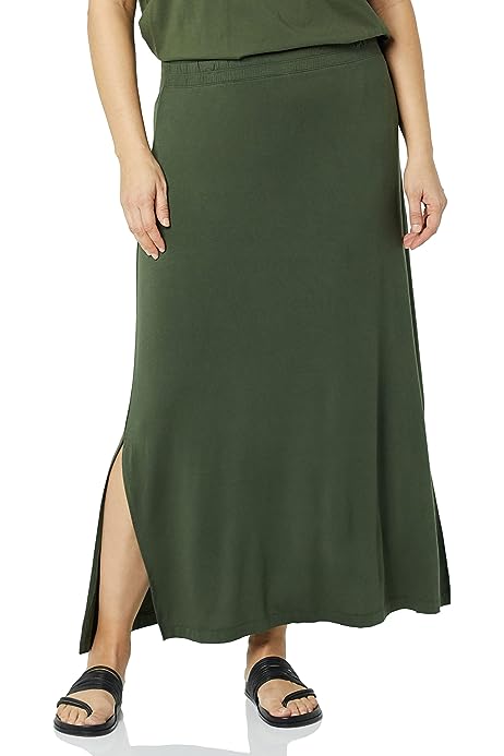 Women's Lightweight Knit Maxi Skirt