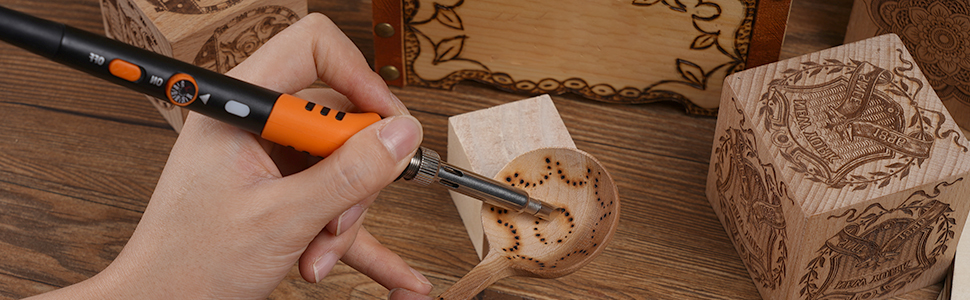 wood burning pen