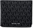 Michael Kors Men's Cooper Billfold with Passcase Wallet (Black)