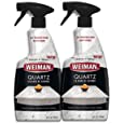 Weiman Quartz Countertop Cleaner and Polish - 24 Ounce (2 Pack) - Clean and Shine Your Quartz Countertops Islands and Stone Surfaces with Ultra Violet Protection