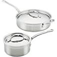 Hestan - ProBond Collection - Professional Clad Stainless Steel 4-Piece Starter Cookware Set