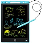 LCD Writing Tablet Toddler Doodle Board Toys, 10inch Colorful Magnetic Drawing Tablet Writing Drawing Pad, Kids Birthday Gifts Educational and Learning Toys for 3 4 5 6 7 8 Year Old Girls Boys