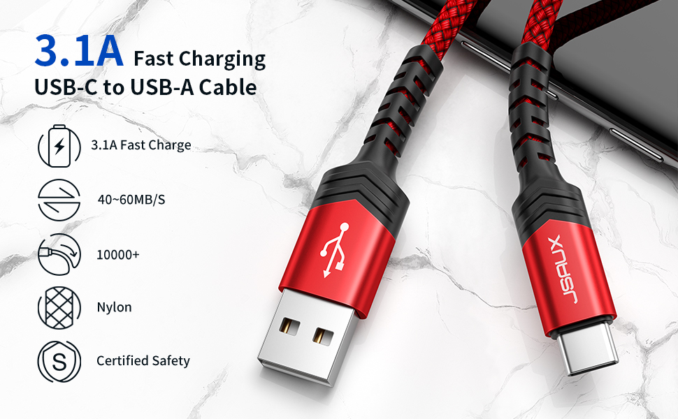 usb c cable fast charging