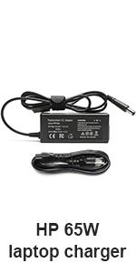 HP 65W laptop charger （Charging Ports : 7.4*5.0mm ）