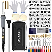 96pcs Wood Burning Kit, Professional Wood Burner Pen Tool, Creative Tool Set Adjustable Temperature WoodBurner for Embossing/