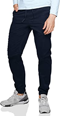 Match Mens Twill Jogger Pants