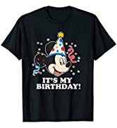 Disney Mickey Mouse Its My Birthday T-Shirt