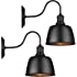 Black Gooseneck Barn Wall Light Wall Sconce Lighting Industrial Retro Farmhouse E26 Wall Lamp Led Porch Light for Kitchen, Fo