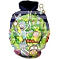 3D Printed Hoodies Unisex Cartoon Hooded Sweatshirt L4