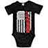 Trucker National Flag Baby Onesie Birth Announcement Bodysuit Newborn Rompers