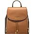 Michael Kors Phoebe Medium Zip Pocket Backpack Brown MK Signature