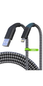 USB A to lighting cable