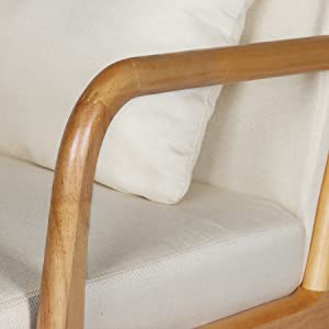 Smoothly Polished Armrests