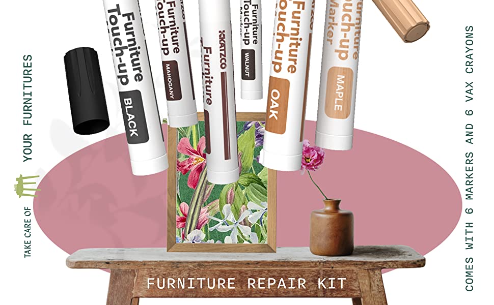 Katzco Furniture Repair Kit Wood Markers