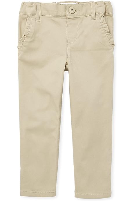 Baby Girls' and Toddler Skinny Chino Pants