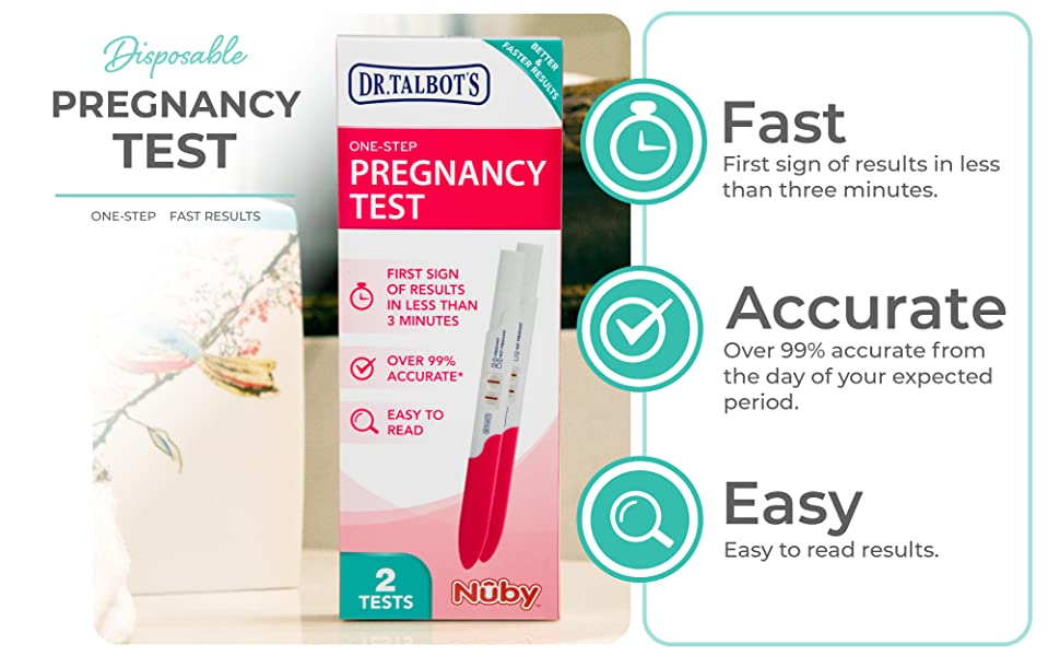 Pregnancy test, one-step, easy, disposable, test, pregnancy, family planning, test strip, urine