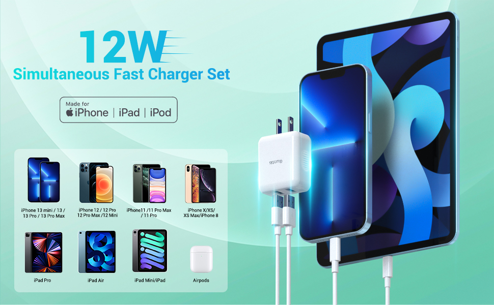 12W fast charger