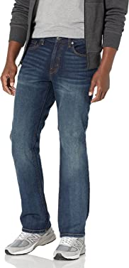 Amazon Essentials Men's Slim-Fit Stretch Bootcut Jean