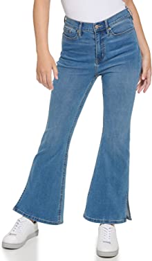 Calvin Klein Women's Super High Rise Straight Denim