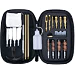 WEREWOLVES Universal Handgun Cleaning Kit for .22 .357/.38/9mm .40 .45 Caliber Pistol with Cotton mop, Bronze Bore Brush, Brass Jag, Brass Slotted Tips, Nylon Brushes