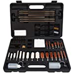 FIREGEAR Gun Cleaning Kit Universal Supplies for Hunting Rifle Handgun Shot Gun Cleaning Kit for All Guns with Case