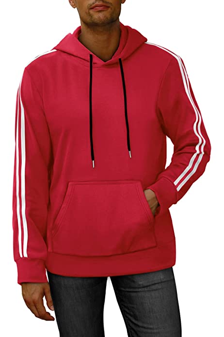 Hoodies for Men Pullover Lightweight Sweatshirts Drawstring