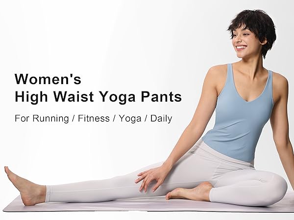 High Waist Yoga Pants with Pockets