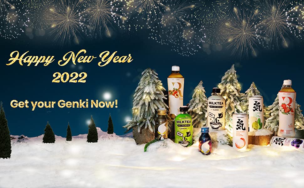 2022 new year genki banner