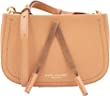 Marc Jacobs H103L01SP21 Smoked Almond Women's Maverick Tassel Leather Crossbody Saddle Bag