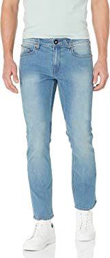 Volcom Men's Vorta Slim Fit Stretch Denim Jean