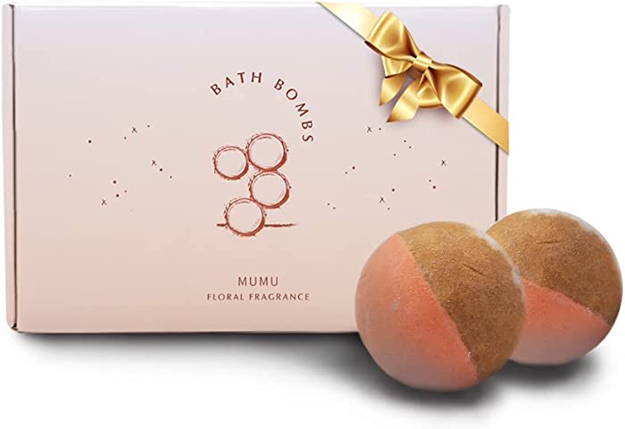 24 Pcs Bath Bomb Gift Set, Natural Organic Mini Bath Bombs