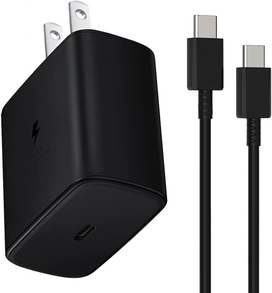 EnergySpot 65W Super Fast Charging Wall Charger Compatible for Samsung Galaxy Z Fold4 Fold3 Z Fold2 Fold Z Flip3 Z Flip S21 S22 Ultra Note20 Ultra,USB-C Travel Charger with 5FT Charging Cable